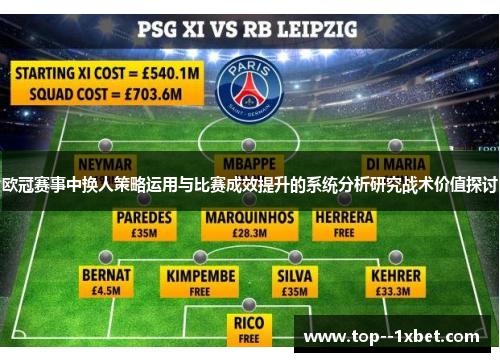 欧冠赛事中换人策略运用与比赛成效提升的系统分析研究战术价值探讨